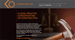 Desktop Screenshot of kolaw.com.au